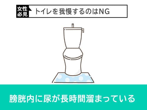 膀胱炎トイレ我慢